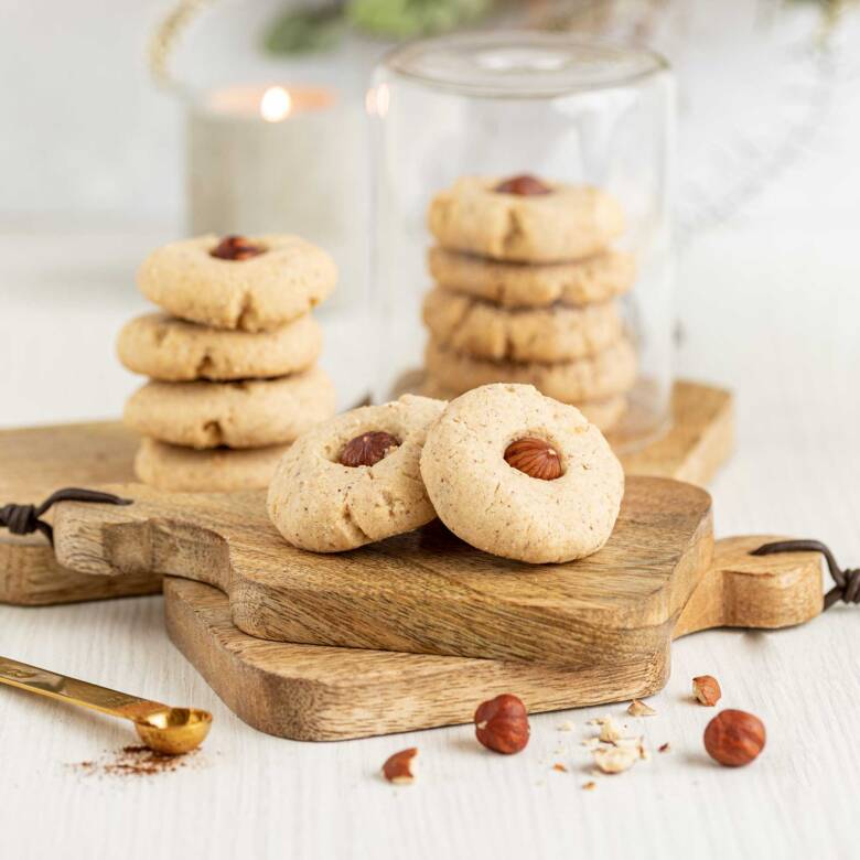 SteviaSweet | Biscuit De Noël Aux Noisettes Sans Sucre